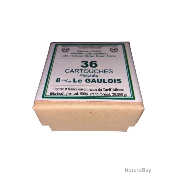8 mm Le Gaulois: Reproduction boite cartouches (vide) MF 13953259