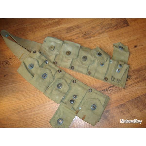 ceinturon cartouchire de garand 1943