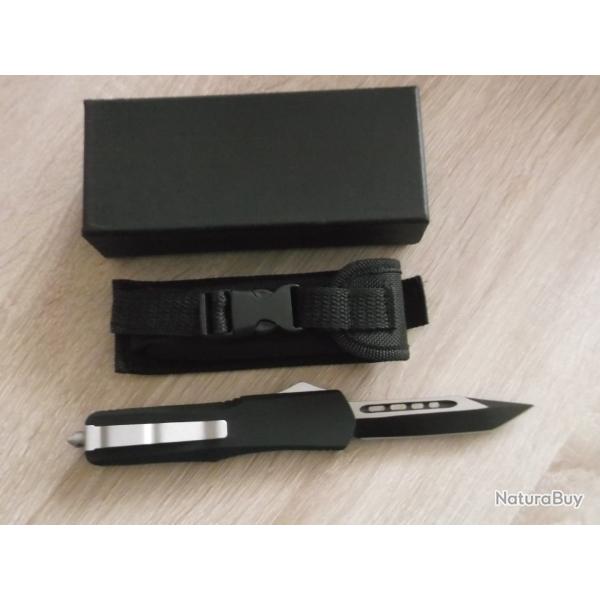 Couteau automatique OTF Deep Black