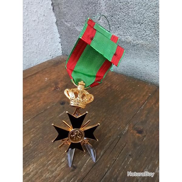 Medaille belgique croix militaire