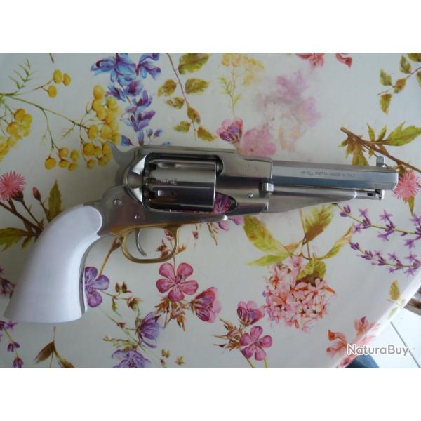 revolver 1858 new model army sheriff 44 stainless steesl frame