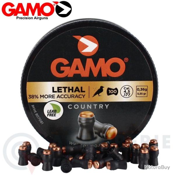 Plombs GAMO Lethal 4,5mm