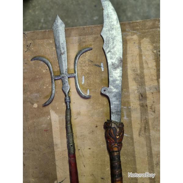 armes diverses monde ethnique