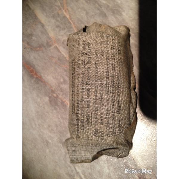 pansement allemand dat 1943 ,emballage non ouvert