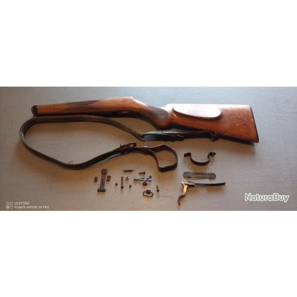 Lot de pices Anschutz 22LR monocoup chasse