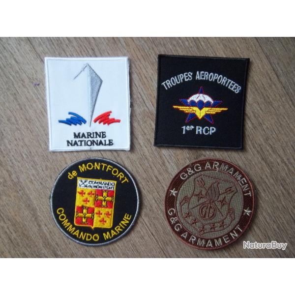 lot �cussons militaire marine commando parachutiste airsoft insignes collection