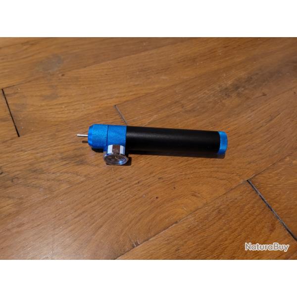 Adaptateur cartouche co2 recharge gaz.