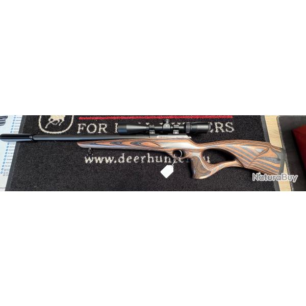 Occasion Magnifique CZ 457 Thumbhole �quip�e lunette rds en  17hmr