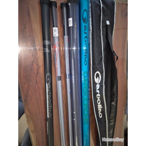 canne carpe 10 m garbolino