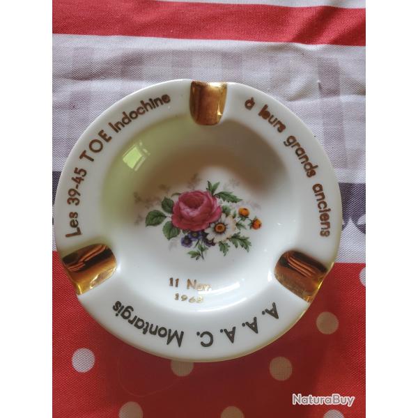 Cendrier souvenir les 39-45 TOE Indochine
