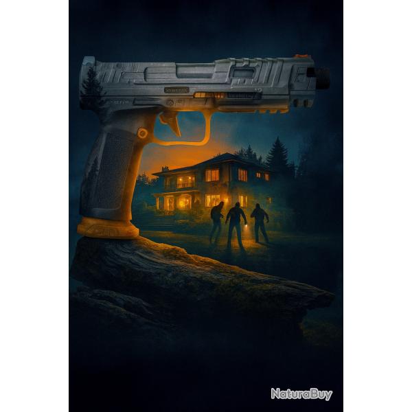 Pistolet Dfense Canik SFx Comptition CO2 C50 Silver/Gold