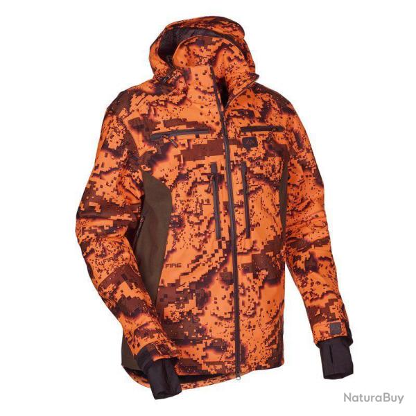 Veste de chasse Swedteam Rigde 3 Camo Desolve Fire
