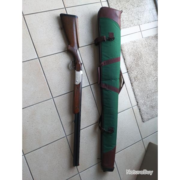 Fusil de chasse cal 12 Verney Carron avec son fourreau