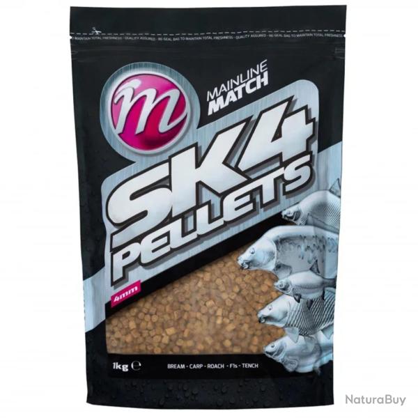 MAINLINE SK4 COARSE PELLETS 4MM 1 KG MAINLINE