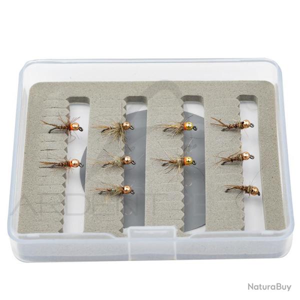 Collection mouches YLFly-Fishing nymphes Estivales