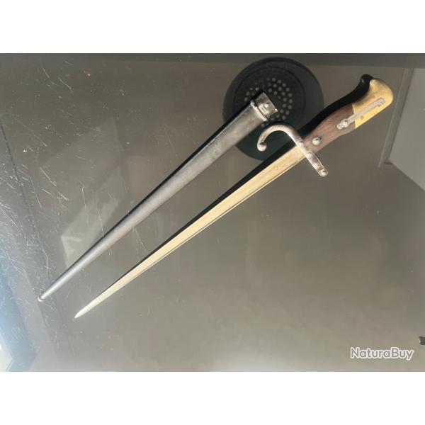 Ba�onnette Paris Oudry 1880