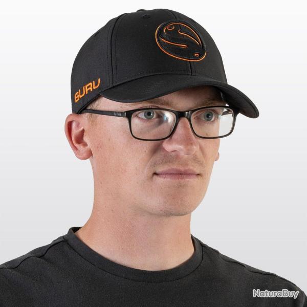 GURU CASQUETTE BLACK 3D CAP GURU