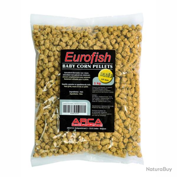 EUROFISH BABYCORN PELLETS 10MM 1KG EUROFISH