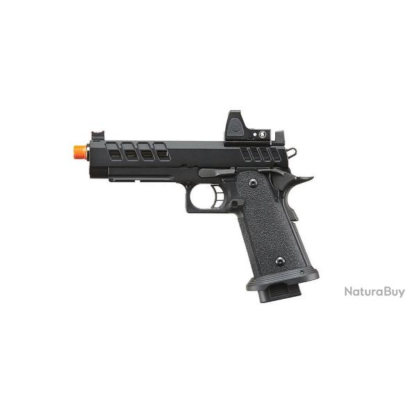 PISTOLET AIRSOFT GBB HERACLES HI-CAPA 5.1 AVEC RMR LANCER TACTICAL