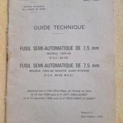 MAT 1032 Fusil semi-automatique de 7,5mm (2)