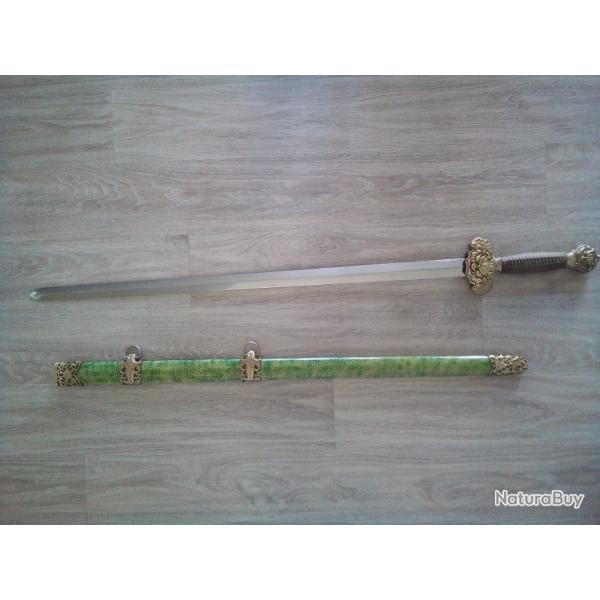 Jade Lion Sword Cold Steel