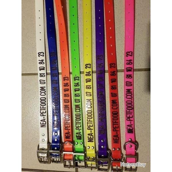 Colliers grav�s mini US 19 mm pour petits chiens  ROSE