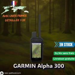 GARMIN Alpha 300 avec carte France d&eacute;taill&eacute;e 1/25