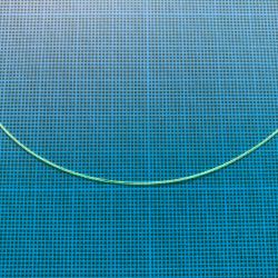 Fibre optique verte 10cm x 0,5mm