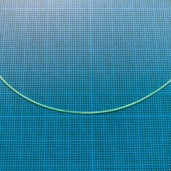Fibre optique verte 10cm x 0,5mm