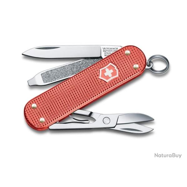 Canif Victorinox CLASSIC ALOX STONE RED 5 fonctions edition limitee 2025