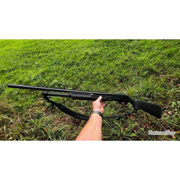 Fusil � pompe Fabarm Sdass chasse 12/76, canon tribore HP