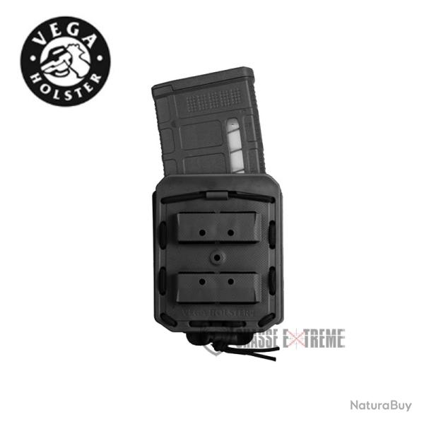 Porte-Chargeur Simple VEGA Bungy 8BL07 pour cal 308/7,62 mm Noir