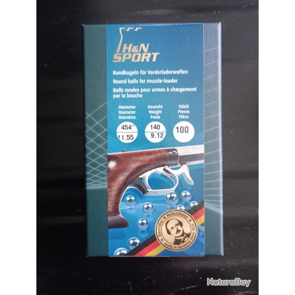 Ogives pour revolver  poudre noire