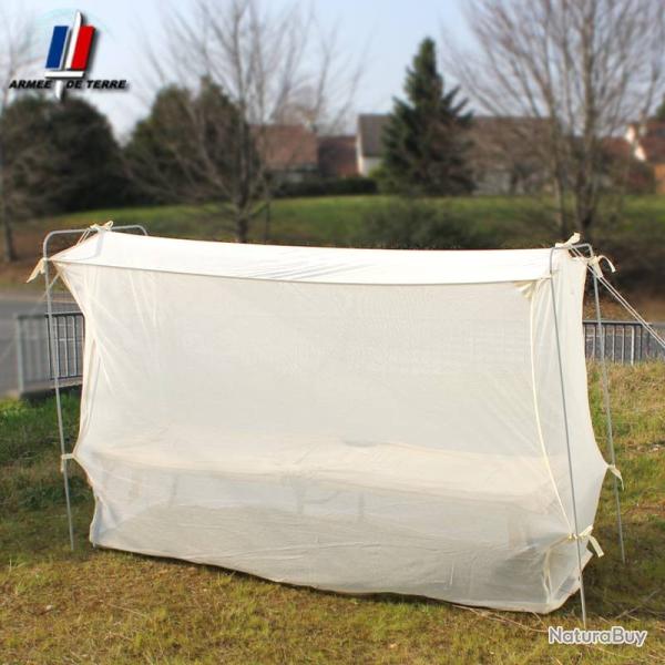 Moustiquaire Arm�e pour lit Mle 57 de l'Arm�e Fran�aise.