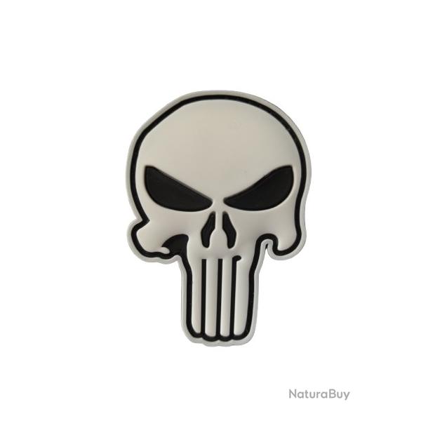 Patch/Ecusson - Crane Punisher - Blanc/noir - PVC - velcro - Livraison gratuite