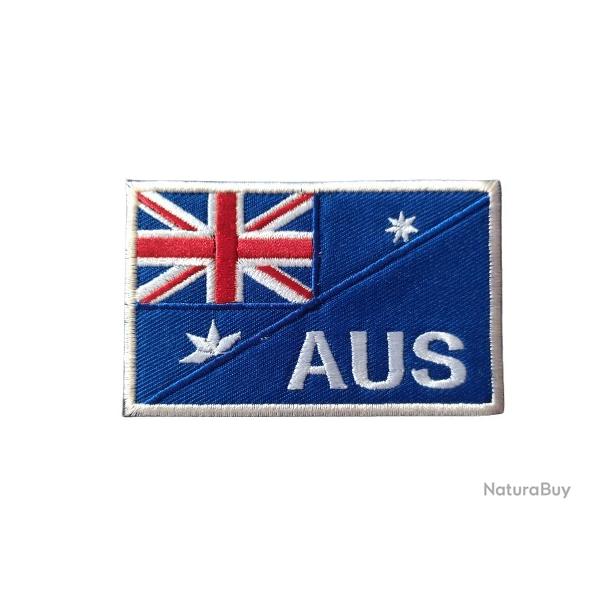 Patch Drapeau - Australie AUS - velcro - Livraison gratuite