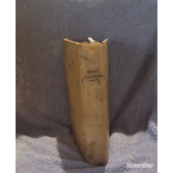 Les Ruses Innocentes dition de 1688 (Charles de Sercy) 22x28 cm Bon tat