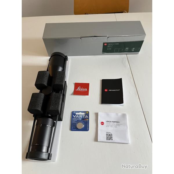 Lunettes de chasse: Leica fortis 6 2-12x50i