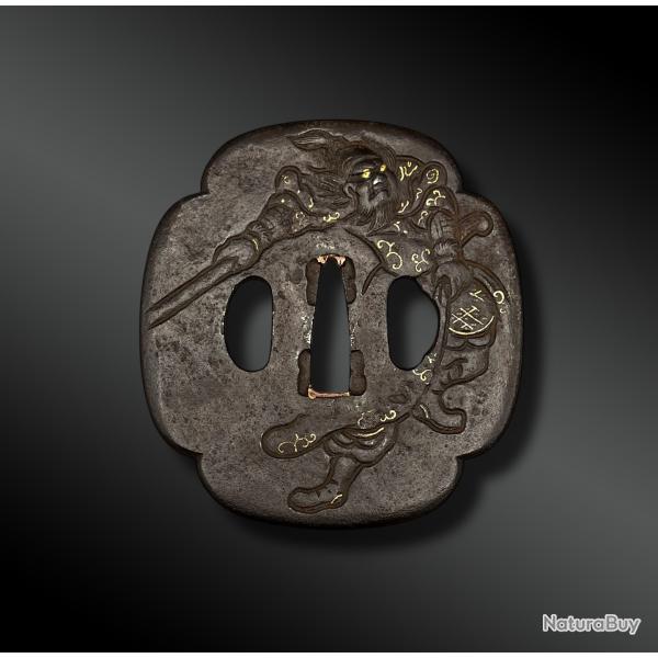 TSUBA Mokko Gata - Japon - Priode Edo (1603-1868) - XVIIIme sicle