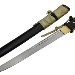 Hanwei Tactical Tanto - Couteau de Combat Samoura&iuml; Moderne par Paul Chen (SH2483)