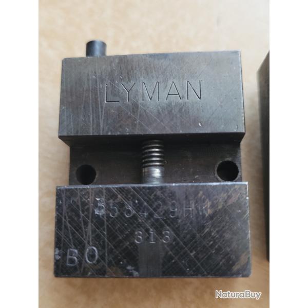 Moule  balle Semi WadCutter Lyman armes de poing Calibre