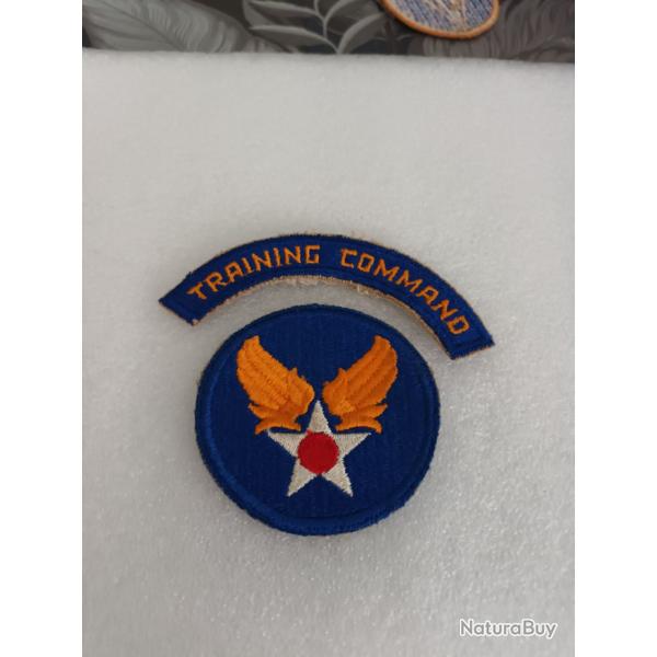 Patch arme us US ARMY AIR FORCE COMMAND tab TRAINING COMMAND ww2 ORIGINAL