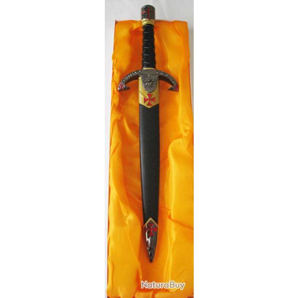 MEDIEVAL DECORATION - DAGUE DE COLLECTION CROISADE - R�f.D311