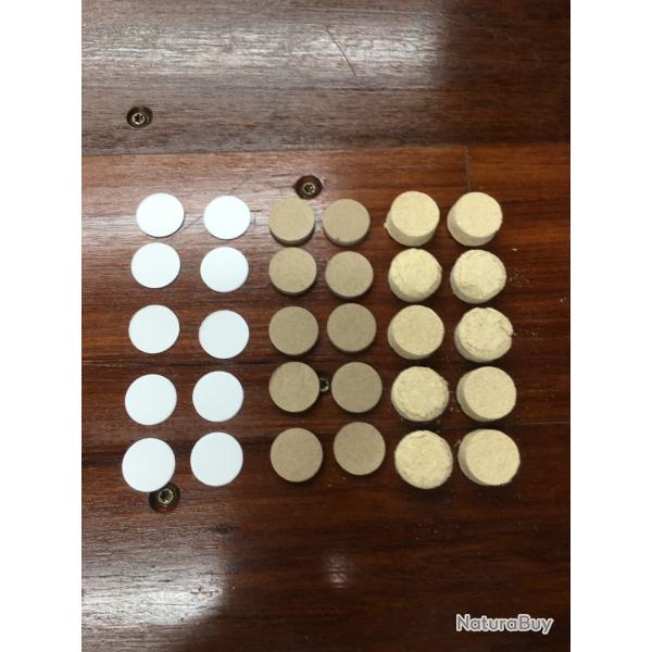 10 sets intercalaire bourre grasse obturateur pour le rechargement du calibre 10 reload poudre