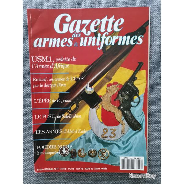 Ouvrage La Gazette des armes & uniformes no 220