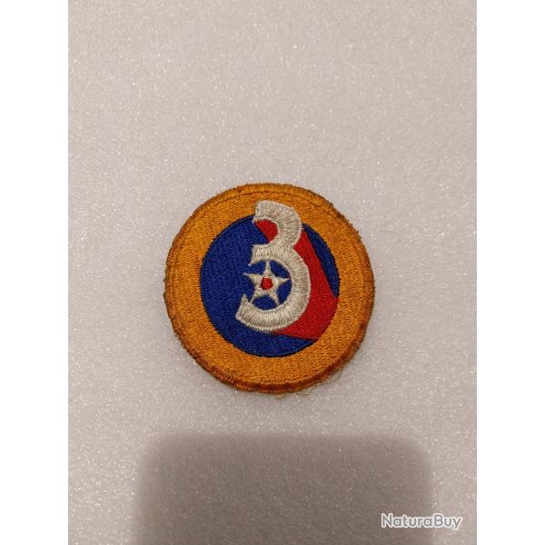 Patch arm�e us 3rd US ARMY AIR FORCE WW2 original 4