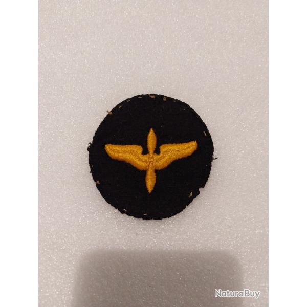 Patch armee us USAAF CADET noir feutre ww2 original 1