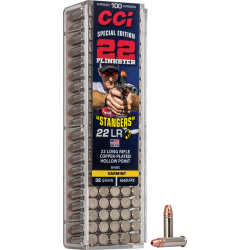 Balles CCI Stangers Hyper Velocity - Cal. 22 LR - Boite de 100 - Par 1