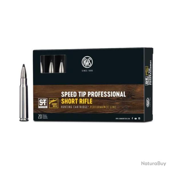 Cartouches RWS S-TIP Pro SRF - Cal. 8x57 JS - 11.7 g / Par 1