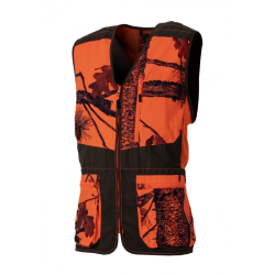 Gilet Somlys Classy camo orange marron - L